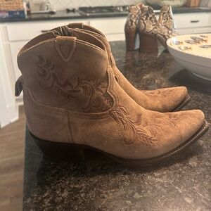 Suede Lucchese Womens Boots